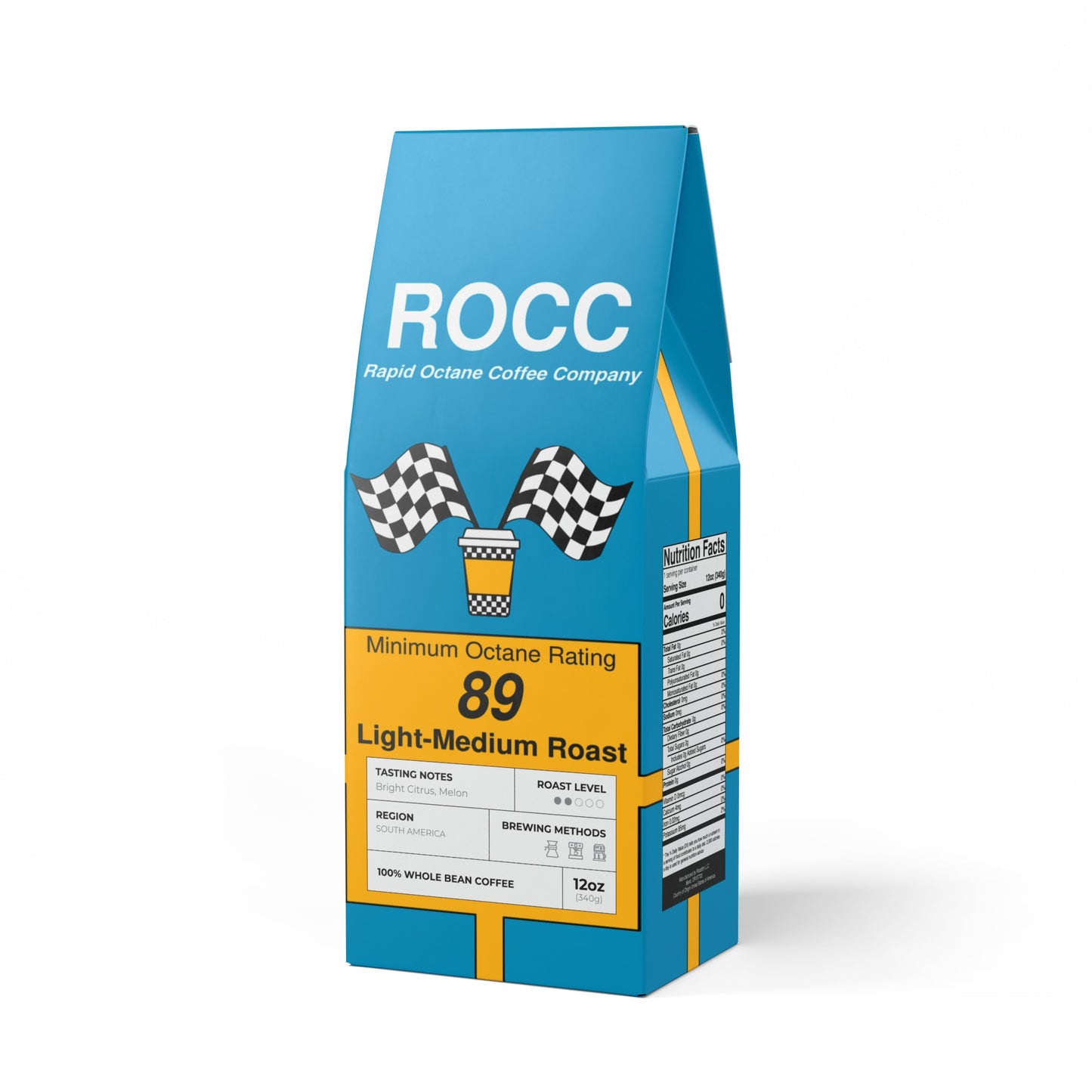 ROCC 89 Octane Coffee (Light-Medium Roast)