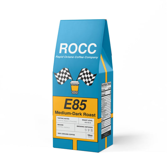 ROCC E85 Coffee (Medium-Dark Roast)